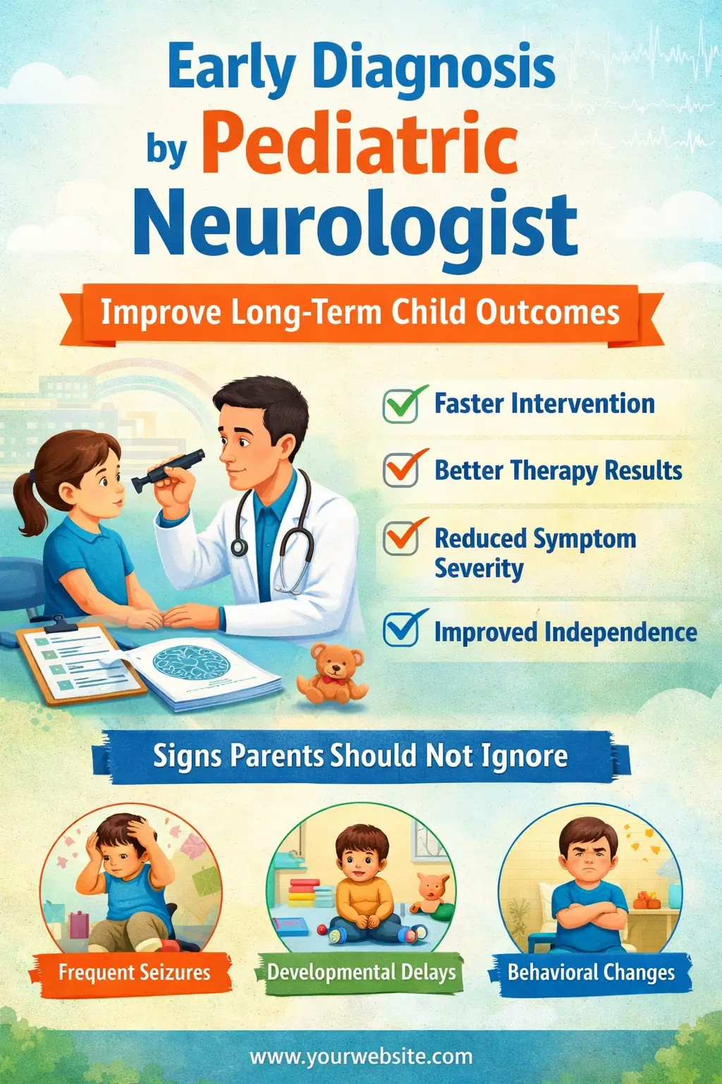 Early diagnosis by pediatric neurologist improving child development outcomes in autism and neurological disorders