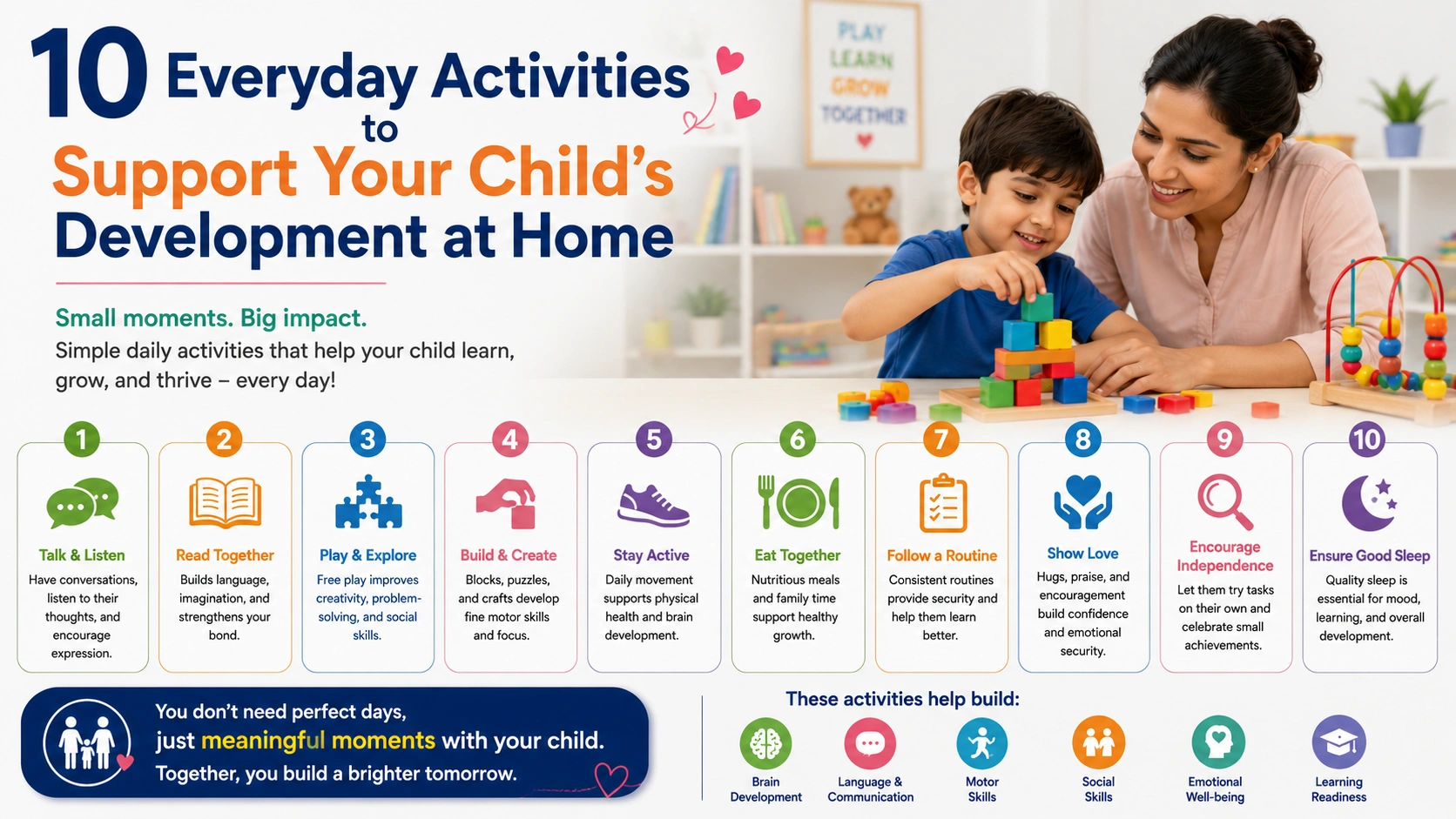 child development activities at home