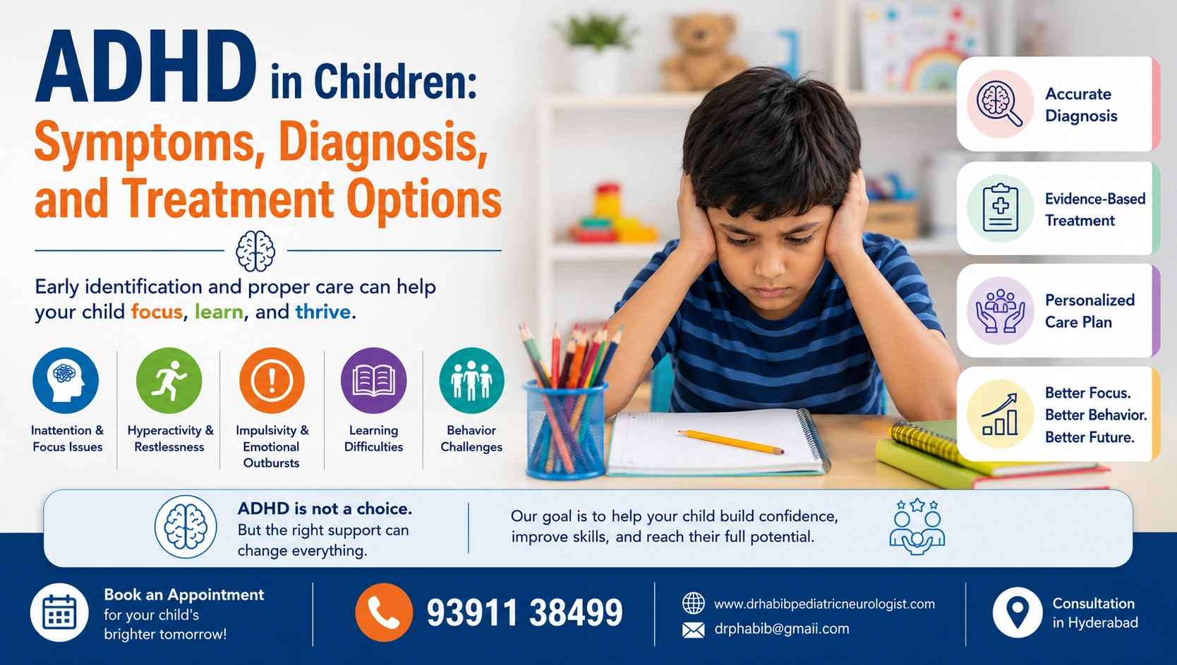 ADHD treatment for children Hyderabad